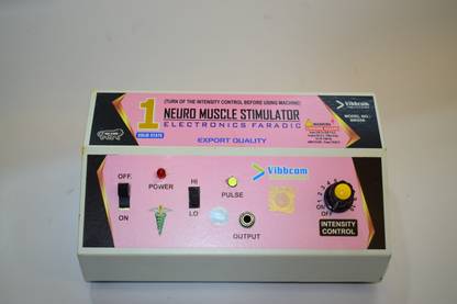 Balajisurgical 1 Channel Tens Machine Neuro Muscle and Physiotherapy Stimulator Slimming Machine
