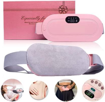 Zovilstore Rechargeable Period Cramp Simulator Pain Relief Massager with Heating Pad Device Slimming Machine