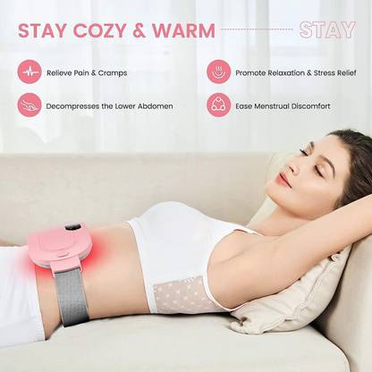 HYMASA Heating Pad for Period Pain Relief massager,Heating Pad For Period Cramps Slimming Machine