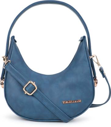 Women Marks Blue Sling Bag 13-HOBO-LOCK-BLUE