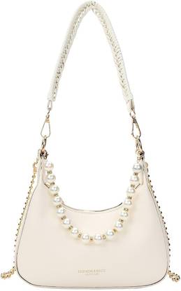 SYGA White Hobo New Trendy Fashion Western Style Purse Shoulder bag for women,Girls