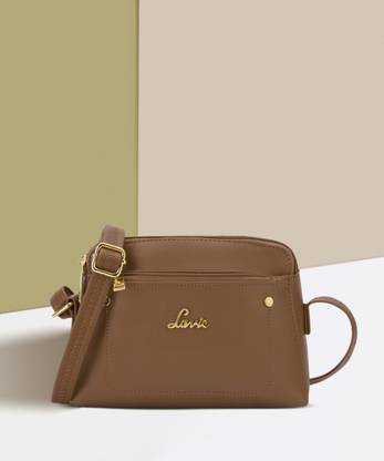 LAVIE Tan Sling Bag Stud Stacy 3C Sling Bag
