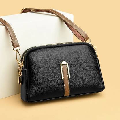 Ross Brown Black Sling Bag for women