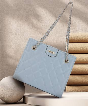 Fastrack Blue Shoulder Bag Quilted