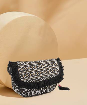 ANOUK Black Sling Bag Sling Bag