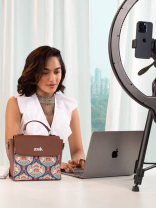 ZOUK Blue Sling Bag Kovil Blue Statement Sling Bag