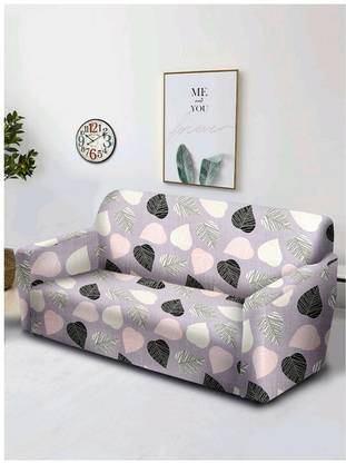 NKI Polyester Checkered 3 Seater Sofa Cover