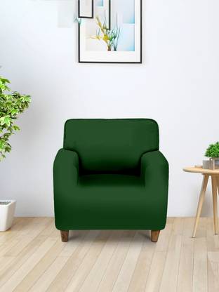 Flipkart SmartBuy Polyester Plain 1 Seater Sofa Cover