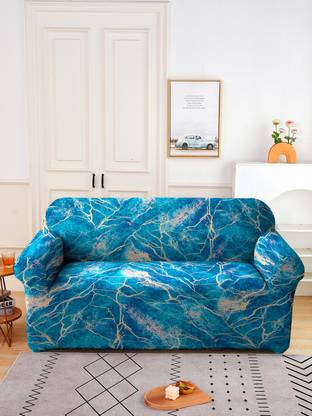 Cortina Polyester Abstract 2 Seater Sofa Cover