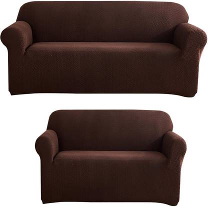 Magic Cover Jacquard 3+2 Seater Sofa Plain Cover