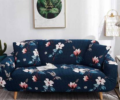 Flipkart SmartBuy Polyester Floral 3 Seater Sofa Cover