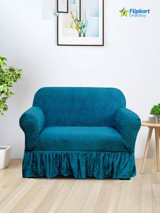Flipkart SmartBuy Jacquard 1 Seater Sofa Geometric Cover