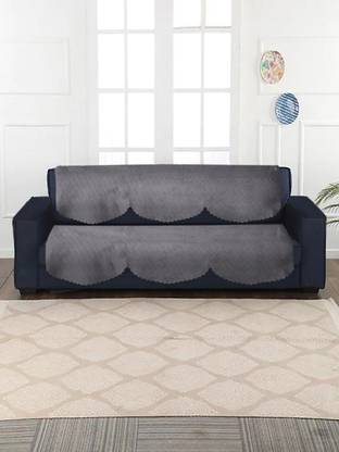Satisfyn Jacquard Plain 3+1+1 Seater Sofa Cover