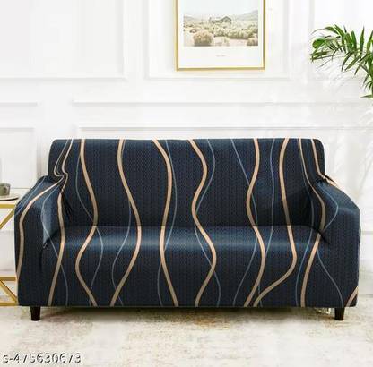 papsun Polyester 3 Seater Sofa Floral Cover