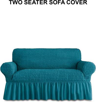 Flipkart SmartBuy Polyester Plain 2 Seater Sofa Cover