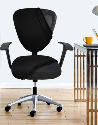 LAZI Polycotton Plain 1 Seater Chair Cover