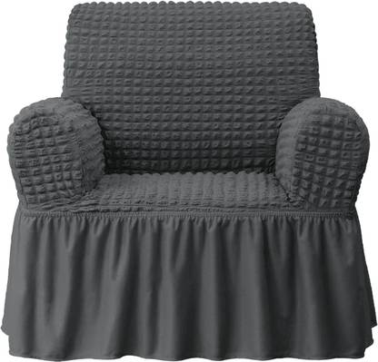 Cortina Polyester Plain 2 Seater Sofa Cover