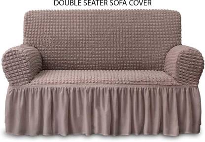 Magic Cover Polyester 1 Seater Sofa Checkered Cover