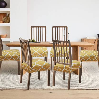 ohello Polycotton Floral 6 Seater Chair Cover
