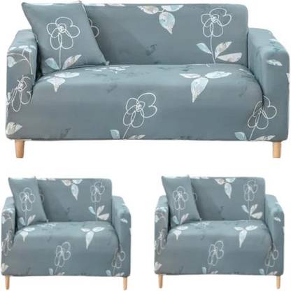 DEEJAY Polycotton Floral 3+1+1 Seater Sofa Cover