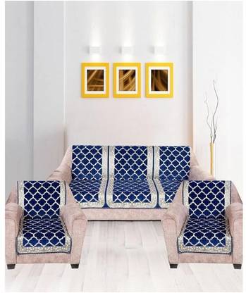 karnata Cotton Abstract 3 Seater Sofa Cover