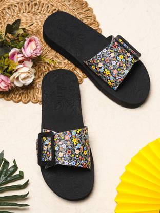 Rasambh Women Rasambh Women Comfortable Stylish and Trending Colorful Printed Flip Flop slider Slides