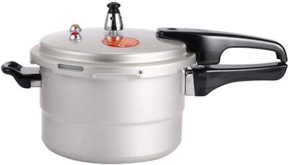 Kliznil Aluminum Pressure Cooker, Induction Base Inner Lid Slow Cooker