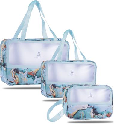 Gadhiyashopping Travel Cosmetic Toiletry Pouch Bag
