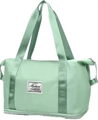 PINZOR Folding Travel Bag Large Capacity Luggage Bags Hand Duffel Bag Small Travel Bag Waterproof Multipurpose Bag