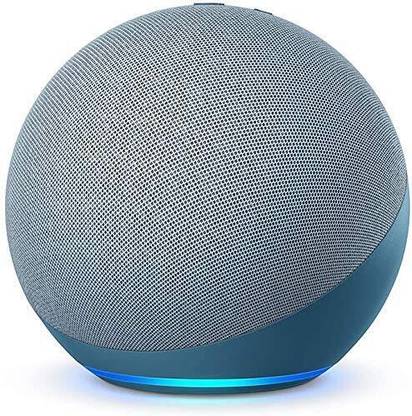 Echo Dot 4 Speaker with Alexa Voice Control, Compact Design, and Premium Sound"