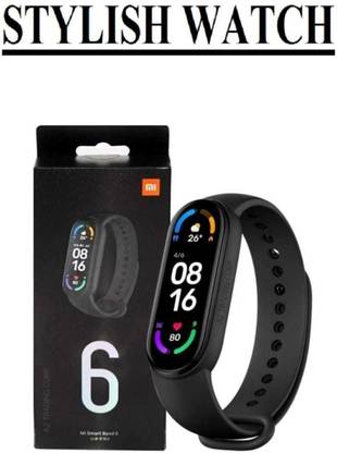Globalspectra M6 smart band black color for unisex