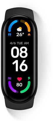 Mi Smart Band 6 - AMOLED Color Display Health Tracking, Alarm