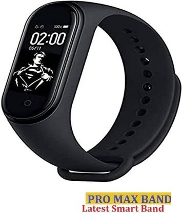 Stybits S52(M7) PLUS FITNESS TRACKER SLEEP TRACKER SMART WATCH BLACK(PCAK OF 1)