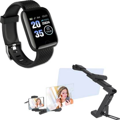 DRUMSTONE Combo C835 Bluetooth Fitness Smartwatch & HD Screen Magnifier 15 YEARS WARRANTY