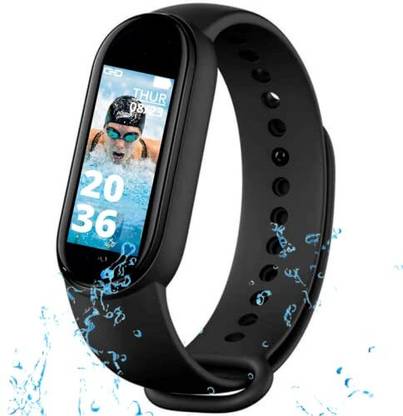 DRUMSTONE M10 Smart Watch Band | Fitness Tracker with Heart Rate & Calorie Counter