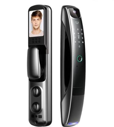 amiciSmart Intelligent , WiFi Compatible with Camera and Video bell Smart Door Lock