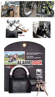 Rhonnium Home Door Security Alarm Metallic Lock System Smart Door Lock