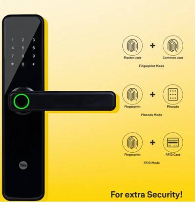 Yale YDME 200 NXT BLACK Smart Door Lock