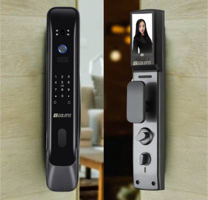 GOLENS X8 Digital with LCD Display Photo Video Recording & Camera Wi-Fi Remote Smart Door Lock