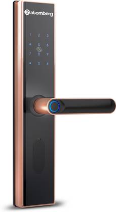 Atomberg SL1|6 Ways Unlocking |Fingerprint 5 SS Bolt | Free Installation Smart Door Lock