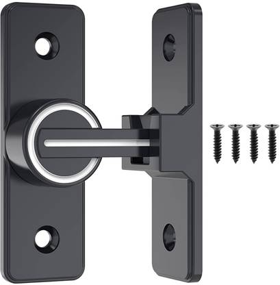 PROBEROS Sliding s 90 Degree Heavy Duty Barn Hardware with Reflective Smart Door Lock