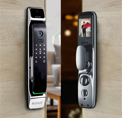 Denler Smart Door Lock, Wi-Fi Remote Unlock Using App, Remote Controller, Fingerprint Smart Door Lock