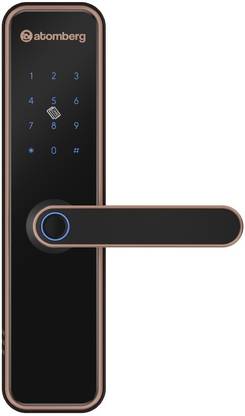 Atomberg Azhero|6 Ways Unlocking,Fingerprint,2 SS Bolt/Free Installation Smart Door Lock