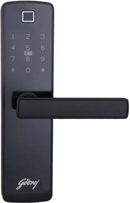 Godrej Locks Catus Touch Plus I Digital Lock for Wooden Door I 4 in 1 Access I 3 Bolts Smart Door Lock
