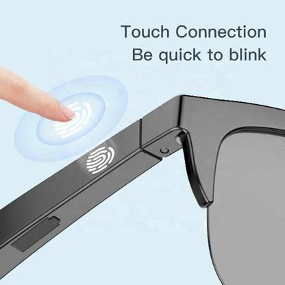 FAVSTORE TRENDS F06 Bluetooth Sunglass Fashion Anti Blue Light Smart Glass Dual Speaker