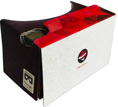 IRUSU Play plus 3D VR Box headset With Remote For Mobiles With Headphones
