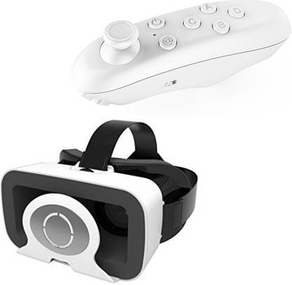 LionBolt 3D Glasses Goggles HD Virtual Reality Headset With Joystick Motion