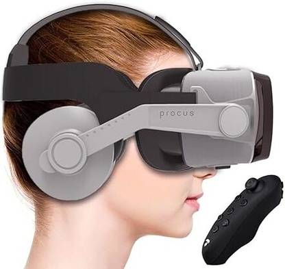 ProcusVRHeadset Virtual Reality - Inbuilt Headphones with Procus Stingray VR Controller