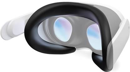 Zorbes VR Face Pad for Meta Quest 3 Skin-Friendly Silicone Face Pad Reuseable Meta
