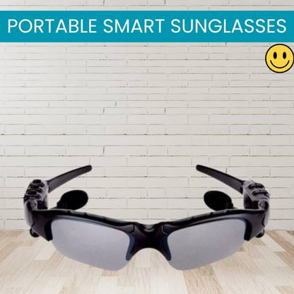 FRONY Bluetooth Sunglasses With Wireless Earphones Attached & Stereo Sound FeatureW275
